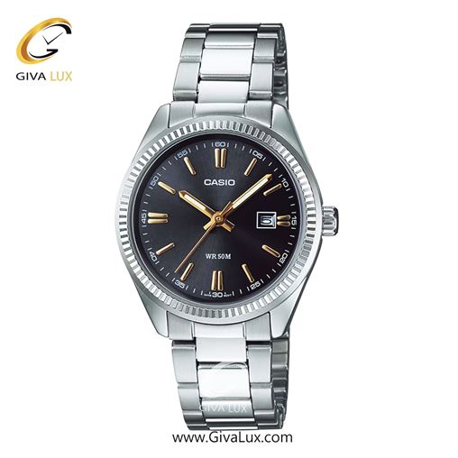 ساعت مچی اورجینال زنانه کاسیو Casio نقره ای | نقره ای| مشکی| کد رفرنس LTP-1302D-1A2VDF