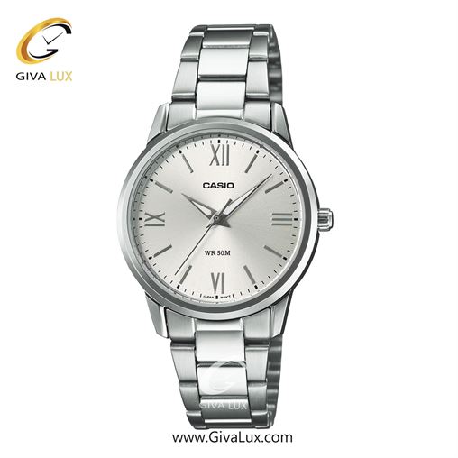 ساعت مچی اورجینال زنانه کاسیو Casio نقره ای | نقره ای| نقره ای| کد رفرنس LTP-1303DD-7AVDF