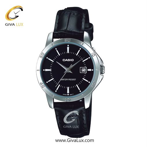ساعت مچی اورجینال زنانه کاسیو Casio نقره ای | مشکی| مشکی| کد رفرنس LTP-V004L-1AUDF