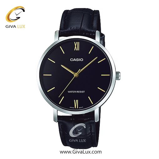 ساعت مچی اورجینال زنانه کاسیو Casio نقره ای | مشکی| مشکی| کد رفرنس LTP-VT01L-1BUDF