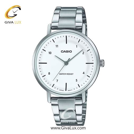 ساعت مچی اورجینال زنانه کاسیو Casio نقره ای | نقره ای| سفید| کد رفرنس LTP-VT03D-7BDF
