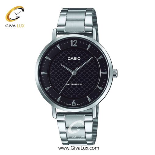 ساعت مچی اورجینال زنانه کاسیو Casio نقره ای | نقره ای| مشکی| کد رفرنس LTP-VT04D-1ADF