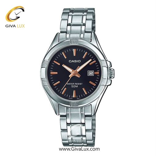 ساعت مچی اورجینال زنانه کاسیو Casio نقره ای | نقره ای| مشکی| کد رفرنس LTP-1308D-1A2VDF