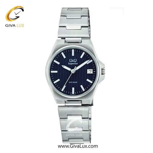 ساعت مچی اورجینال زنانه کیو اند کیو Q&Q نقره ای | نقره ای| سرمه ای| کد رفرنس S22A-003VY
