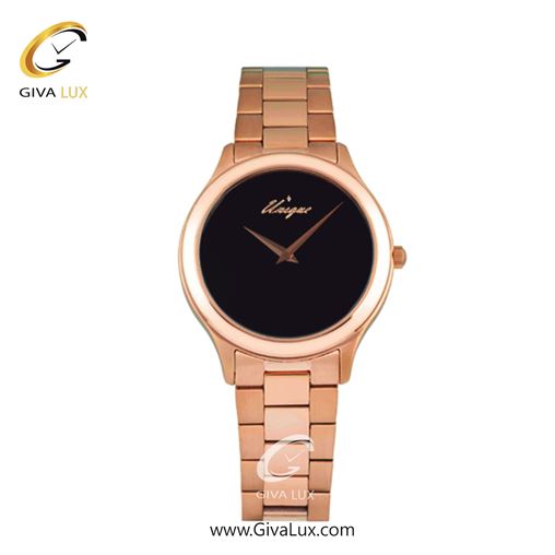 ساعت مچی اورجینال زنانه یونیک رزگلد | رزگلد| مشکی| کد رفرنس S507-R