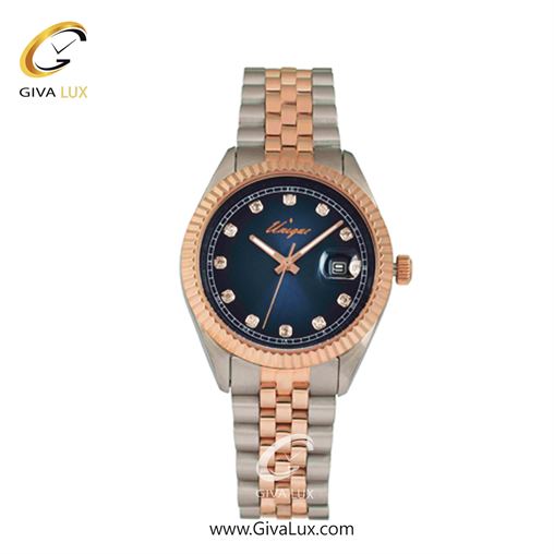 ساعت مچی اورجینال زنانه یونیک نقره ای-رزگلد | نقره ای-رزگلد| سرمه ای| کد رفرنس S513-B