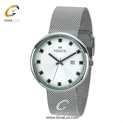 ساعت مچی اورجینال مردانه ونیز نقره ای | نقره ای| سفید| کد رفرنس V800861102