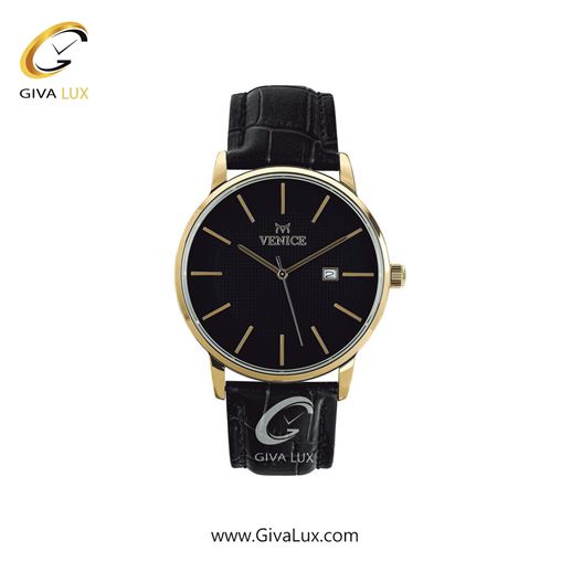 ساعت مچی اورجینال زنانه ونیز طلایی | مشکی| مشکی| کد رفرنس V800942501