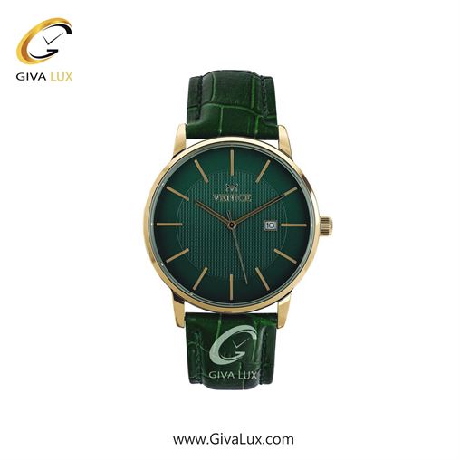 ساعت مچی اورجینال زنانه ونیز طلایی | سبز| سبز یشمی تیره| کد رفرنس V800942801