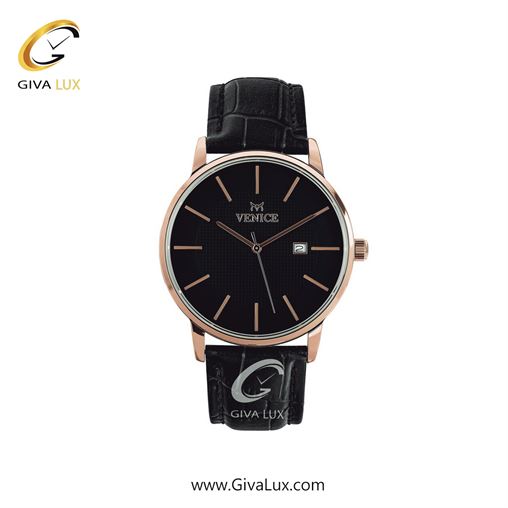 ساعت مچی اورجینال زنانه ونیز رزگلد | مشکی| مشکی| کد رفرنس V800943401