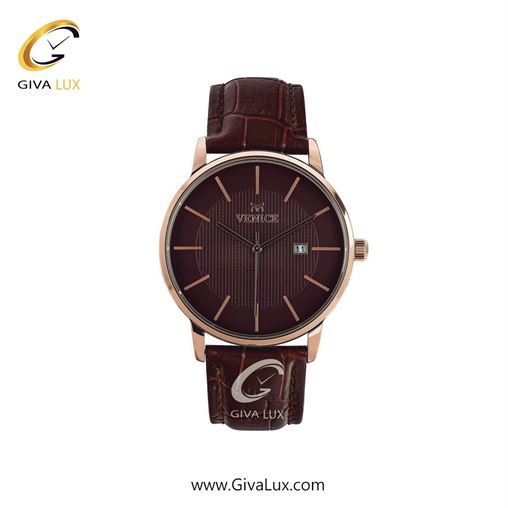 ساعت مچی اورجینال زنانه ونیز رزگلد | قهوه ای| قهوه ای| کد رفرنس V800943501