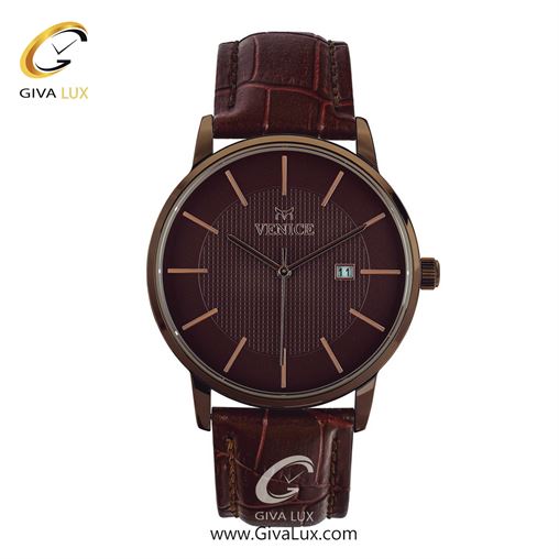 ساعت مچی اورجینال مردانه ونیز کافی | قهوه ای| قهوه ای| کد رفرنس V800943902