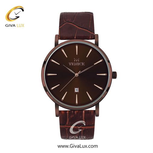 ساعت مچی اورجینال مردانه ونیز کافی | قهوه ای| قهوه ای| کد رفرنس V800963902
