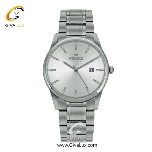 ساعت مچی اورجینال مردانه ونیز نقره ای | نقره ای| نقره ای| کد رفرنس V801111102