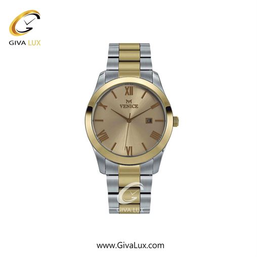 ساعت مچی اورجینال زنانه ونیز نقره ای-طلایی | طلایی-نقره ای| طلایی| کد رفرنس V801145401