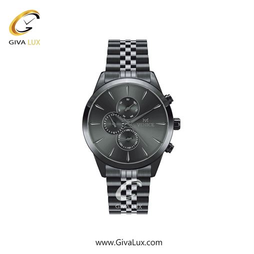 ساعت مچی اورجینال زنانه ونیز سه موتوره فول تایم تیتانیوم | تیتانیوم| دودی|تیتانیوم| کد رفرنس V801164601