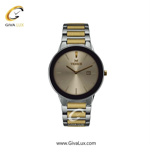 ساعت مچی اورجینال زنانه ونیز مشکی-نقره ای | نقره ای-طلایی| خاکی| کد رفرنس V801195401