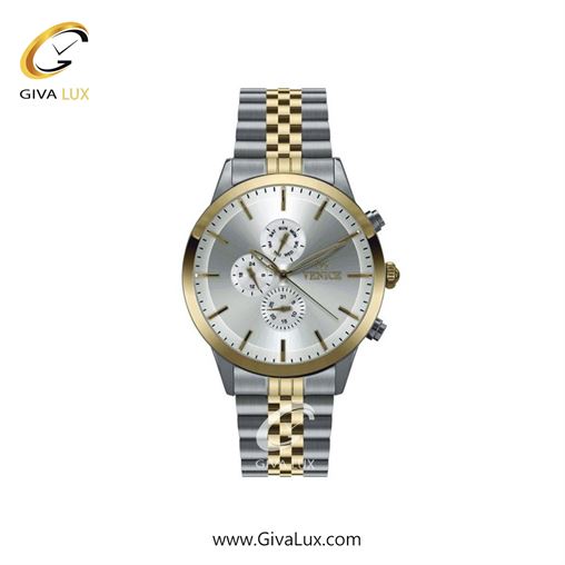 ساعت مچی اورجینال زنانه ونیز سه موتوره فول تایم طلایی-نقره ای | نقره ای-طلایی| نقره ای| کد رفرنس V801205201