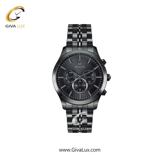 ساعت مچی اورجینال زنانه ونیز سه موتوره فول تایم تیتانیوم | تیتانیوم| دودی|تیتانیوم| کد رفرنس V801264601