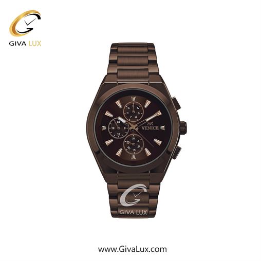 ساعت مچی اورجینال زنانه ونیز سه موتوره فول تایم کافی | کافی| کافی| کد رفرنس V801273901