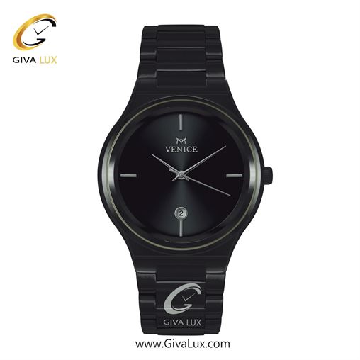 ساعت مچی اورجینال مردانه ونیز مشکی | مشکی| مشکی| کد رفرنس V801314102