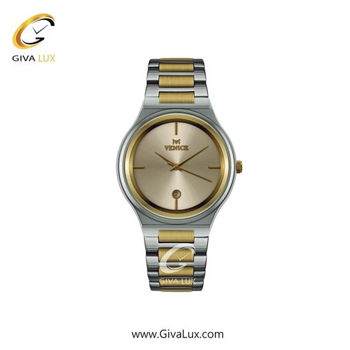 ساعت مچی اورجینال زنانه ونیز نقره ای-طلایی | طلایی-نقره ای| شامپاینی| کد رفرنس V801315401