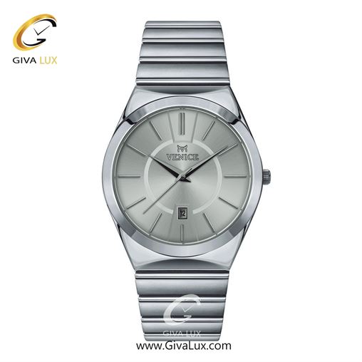 ساعت مچی اورجینال مردانه ونیز نقره ای | نقره ای| نقره ای| کد رفرنس V801401102