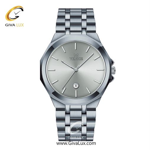ساعت مچی اورجینال مردانه ونیز نقره ای | نقره ای| نقره ای| کد رفرنس V801451102