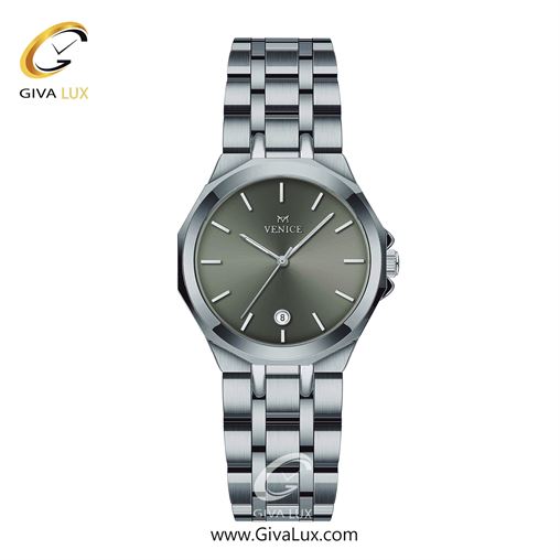 ساعت مچی اورجینال زنانه ونیز نقره ای | نقره ای| دودی|تیتانیوم| کد رفرنس V801451201