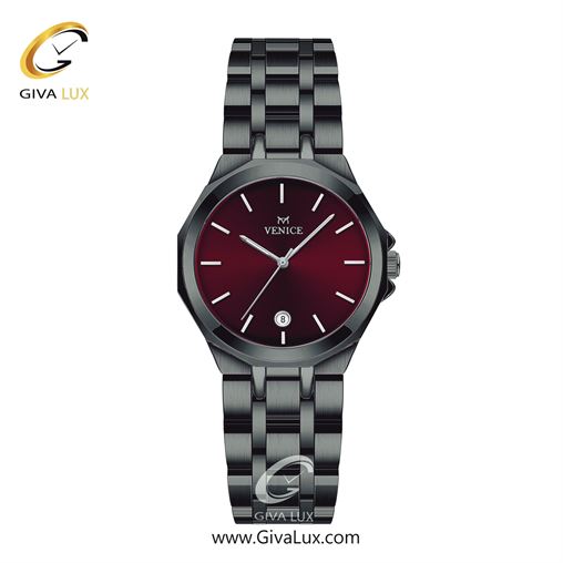ساعت مچی اورجینال زنانه ونیز تیتانیوم | تیتانیوم| زرشکی| کد رفرنس V801454701