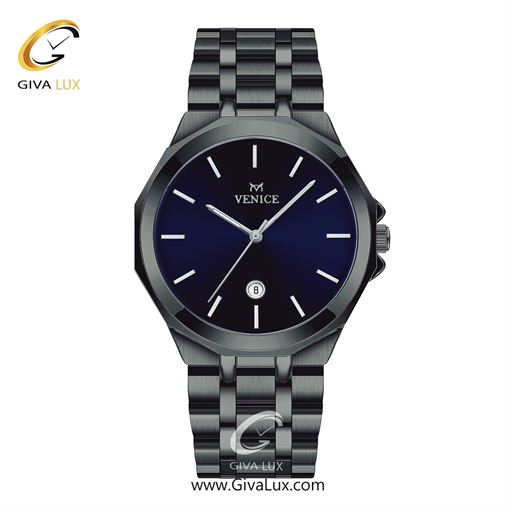 ساعت مچی اورجینال مردانه ونیز تیتانیوم | تیتانیوم| سرمه ای| کد رفرنس V801454802