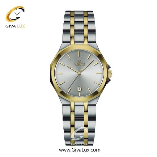 ساعت مچی اورجینال زنانه ونیز طلایی-نقره ای | طلایی-نقره ای| نقره ای| کد رفرنس V801455201