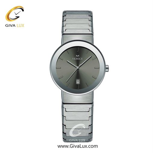 ساعت مچی اورجینال زنانه ونیز نقره ای | نقره ای| دودی|تیتانیوم| کد رفرنس V801461201