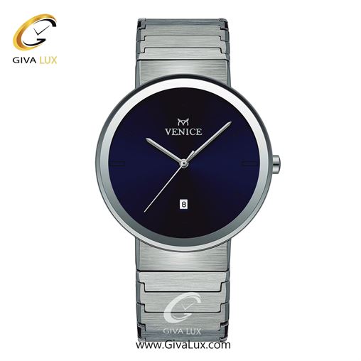 ساعت مچی اورجینال مردانه ونیز نقره ای | نقره ای| سرمه ای| کد رفرنس V801461402