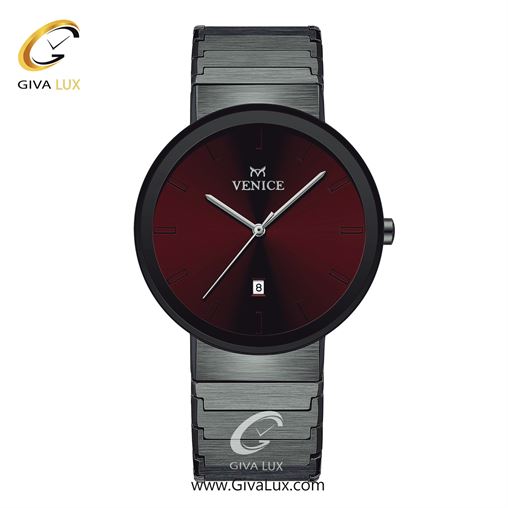 ساعت مچی اورجینال مردانه ونیز تیتانیوم | تیتانیوم| زرشکی| کد رفرنس V801464702