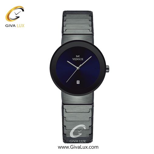 ساعت مچی اورجینال زنانه ونیز تیتانیوم | تیتانیوم| سرمه ای| کد رفرنس V801464801