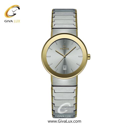 ساعت مچی اورجینال زنانه ونیز طلایی | نقره ای| نقره ای| کد رفرنس V801465201