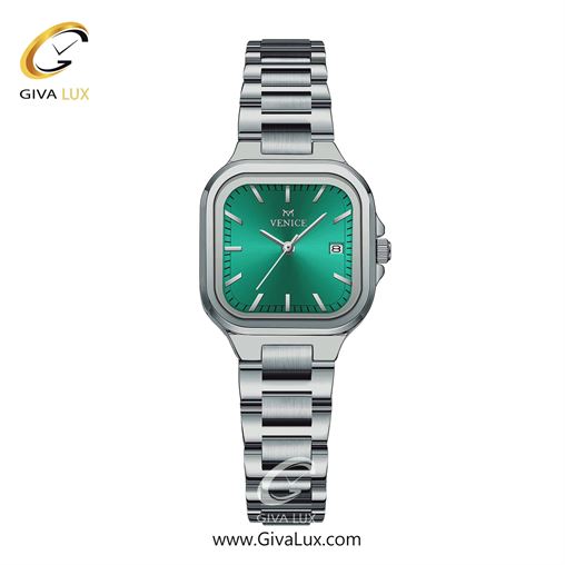 ساعت مچی اورجینال زنانه ونیز نقره ای | نقره ای| سبزآبی| کد رفرنس V801471811