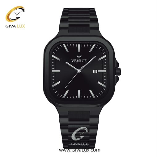 ساعت مچی اورجینال مردانه ونیز مشکی | مشکی| مشکی| کد رفرنس V801474102