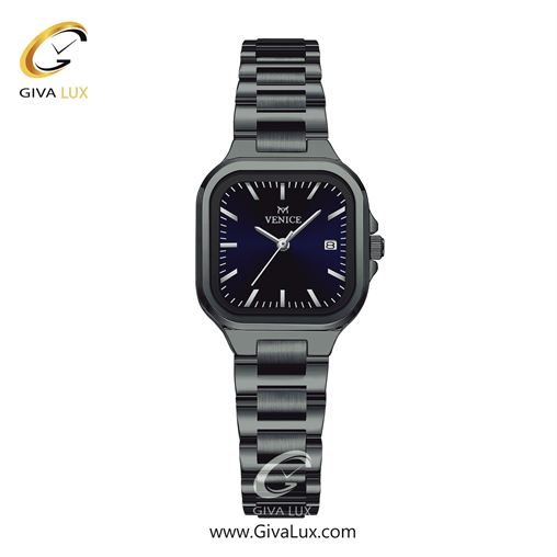 ساعت مچی اورجینال زنانه ونیز تیتانیوم | تیتانیوم| سرمه ای| کد رفرنس V801474801