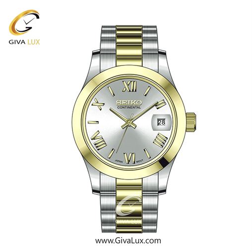 ساعت مچی اورجینال زنانه سیکو (کانتیننتال) | Seiko (Continental)  طلایی-نقره ای | طلایی-نقره ای| نقره ای| کد رفرنس 0406